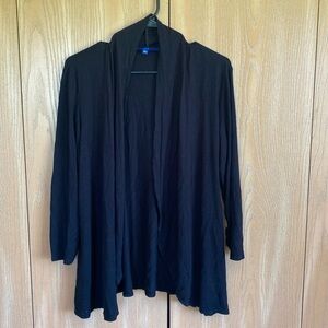 Black cardigan